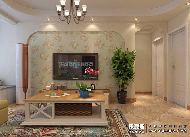 河北国际商会广场美式风格装修
