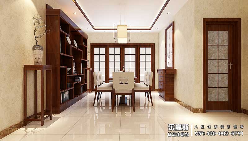 盛景八方中式风格装修效果图