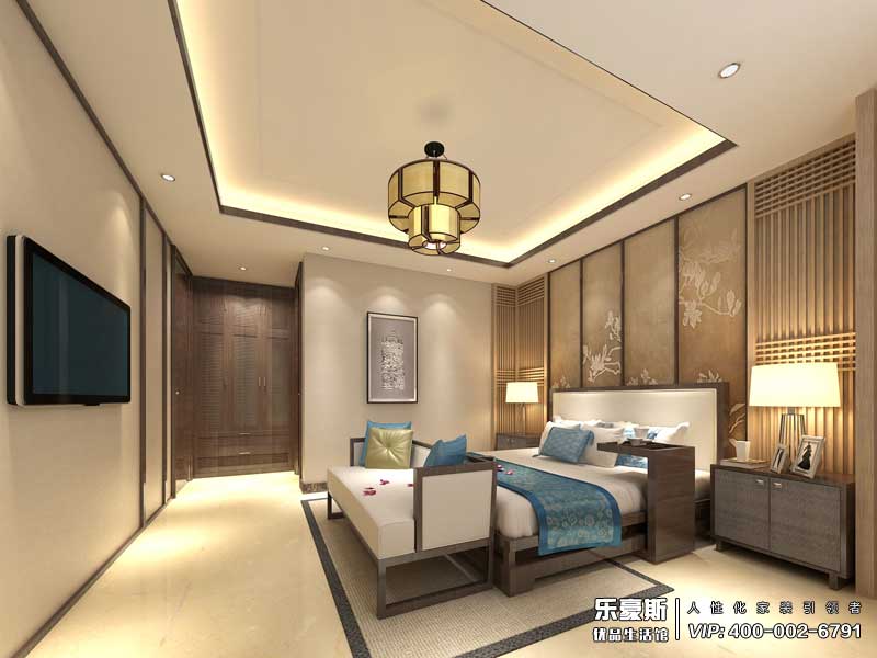 盛世御城新中式风格装修效果图