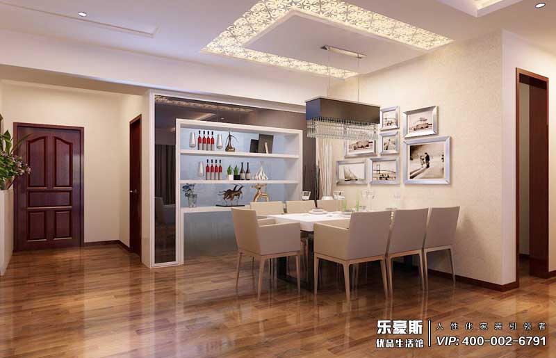 盛紫中央公园现代风格装修效果图