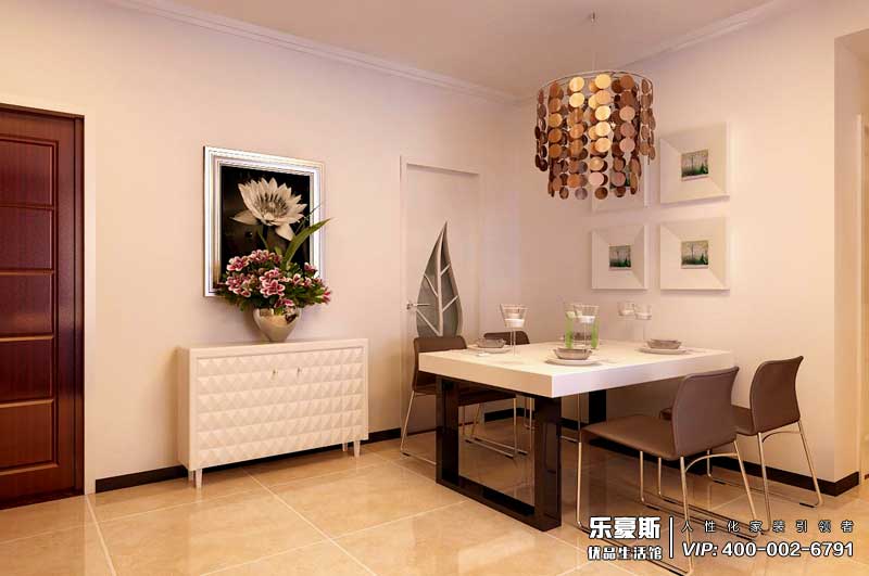 蓝山国际混搭风格装修效果图