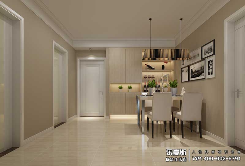 天洲视界城现代简约风格装修效果图