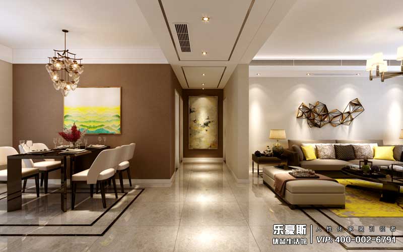 华普城现代风格装修效果图