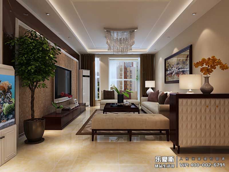 石铜府现代风格装修效果图