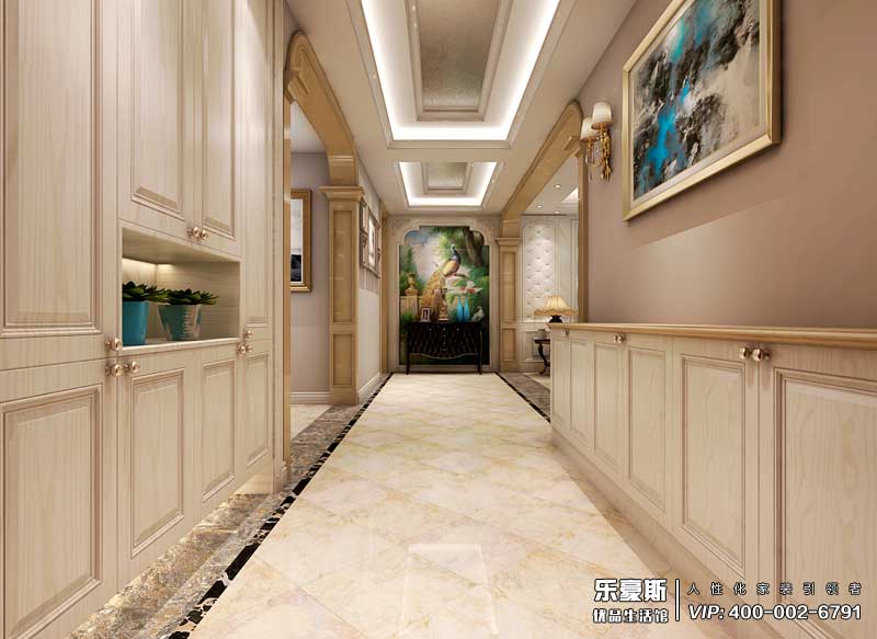 御河上院223平米欧式风格装修效果图