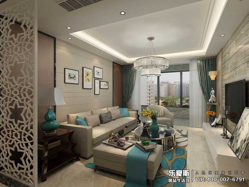 恒润时代广场现代简约风格装修效果图