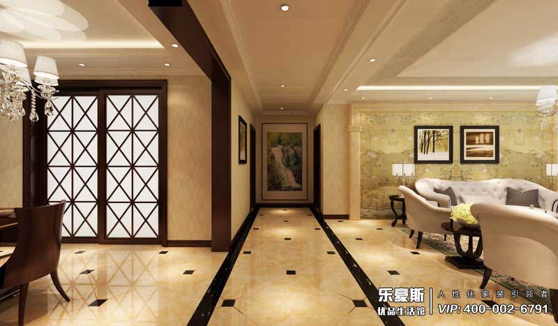 蓝山国际三室两厅装修效果图