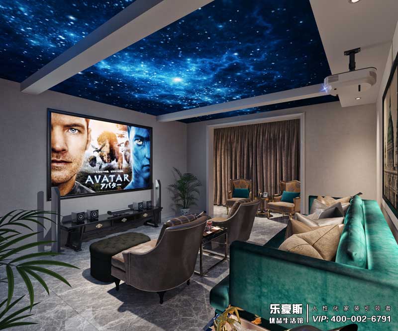 北城国际300平米欧式风格别墅装修效果图