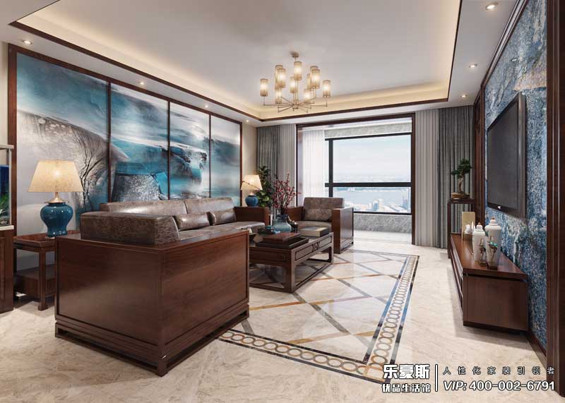 想象国际新中式风格装修效果图
