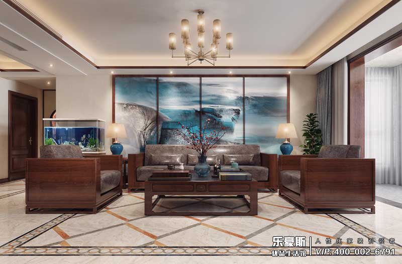 想象国际新中式风格装修效果图
