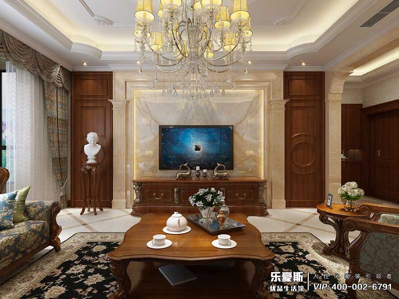 林荫大院美式风格装修效果图