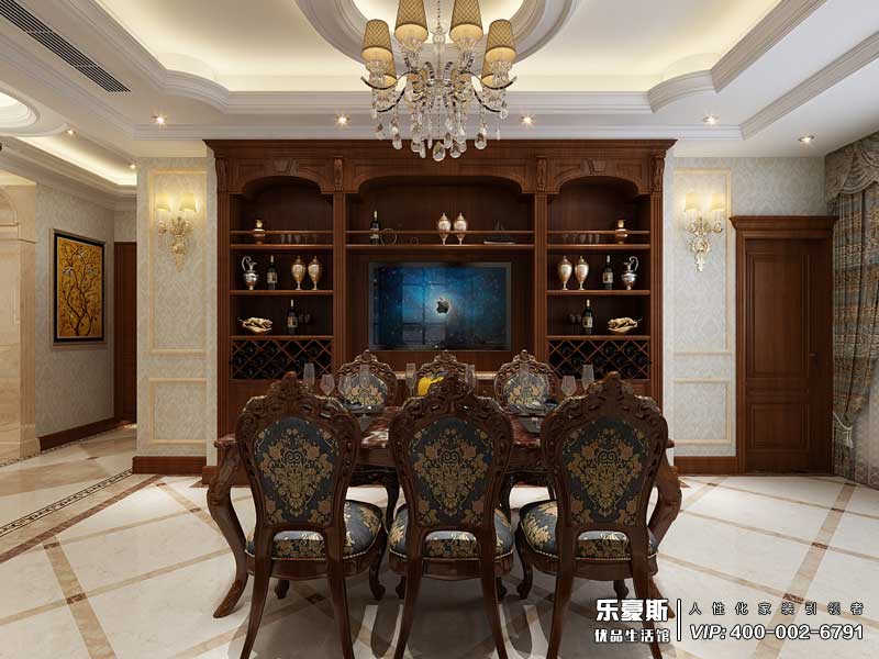 林荫大院美式风格装修效果图