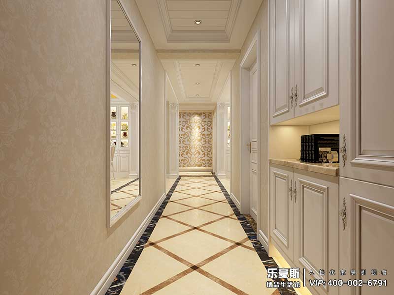 林荫大院137平米简欧风格装修效果图
