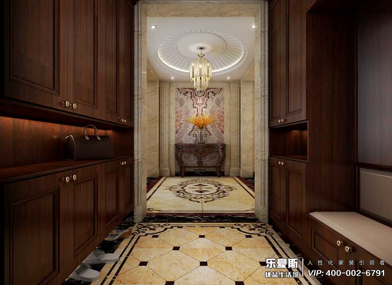 天山九峯175平米港式风格装修效果图