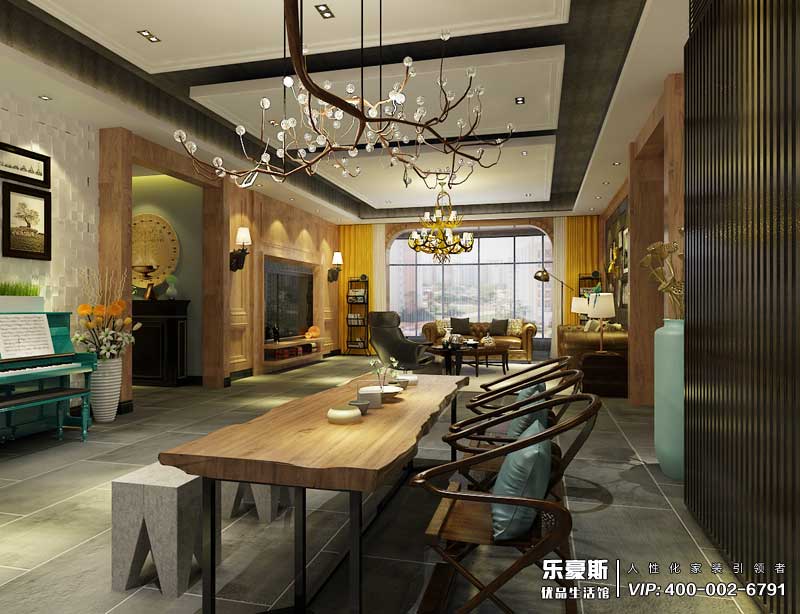 鑫界王府别墅装修效果图