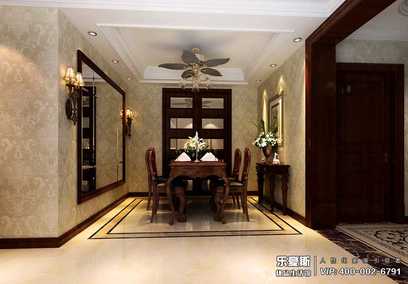 瑞城135平米欧式古典风格装修效果图