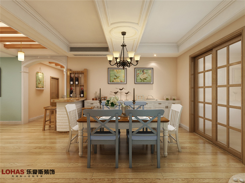 东胜紫御府/180平/美式