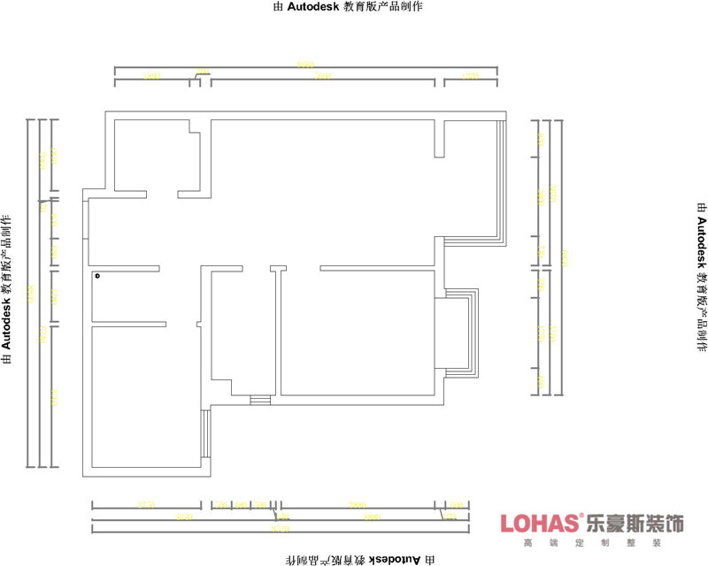 盛世长安88平简欧风格