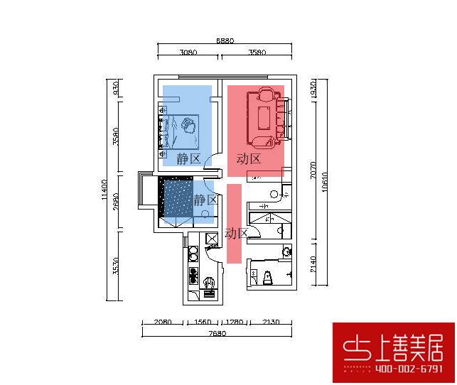 瑞府/89㎡/北欧