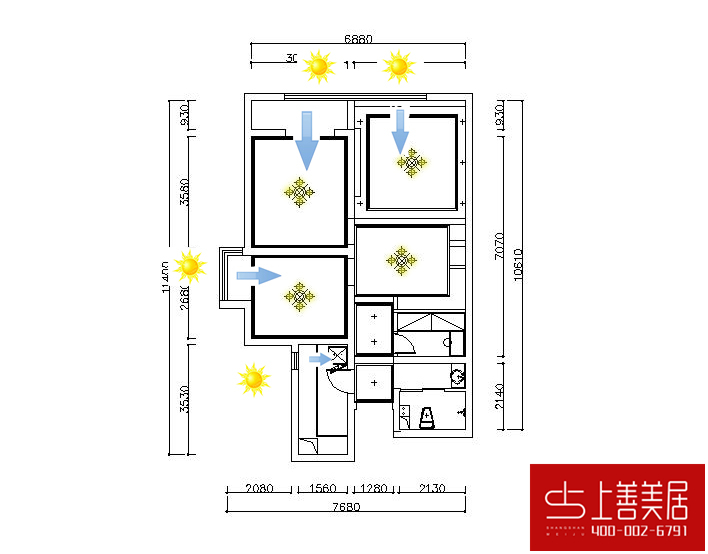 瑞府/89㎡/北欧