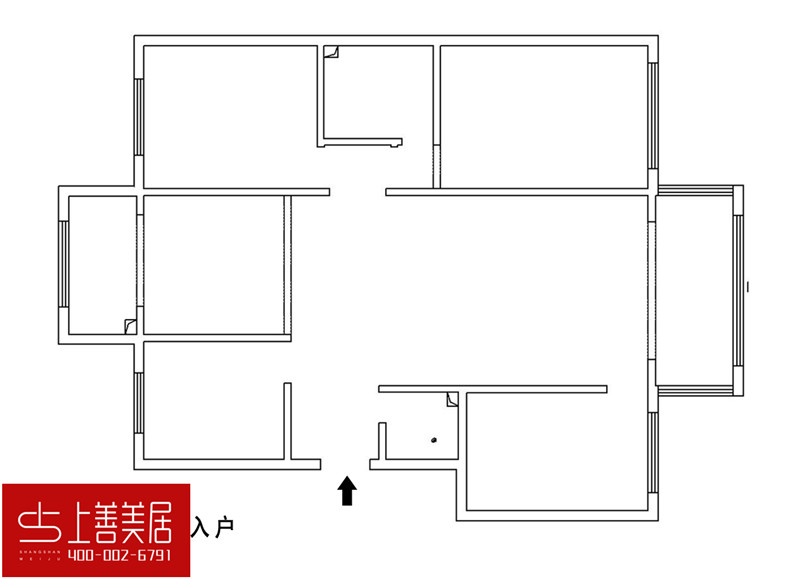 保利花园154平美式