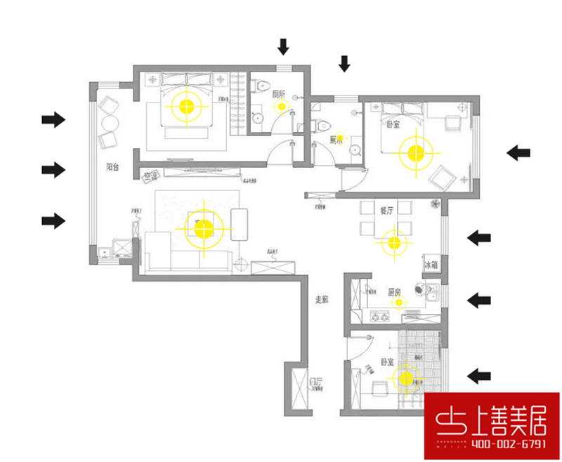 珑玺山/158平/新中式