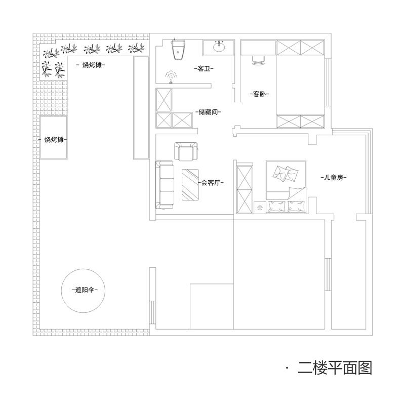 定州爵士山200平五室三厅欧式古典风格装修效果图