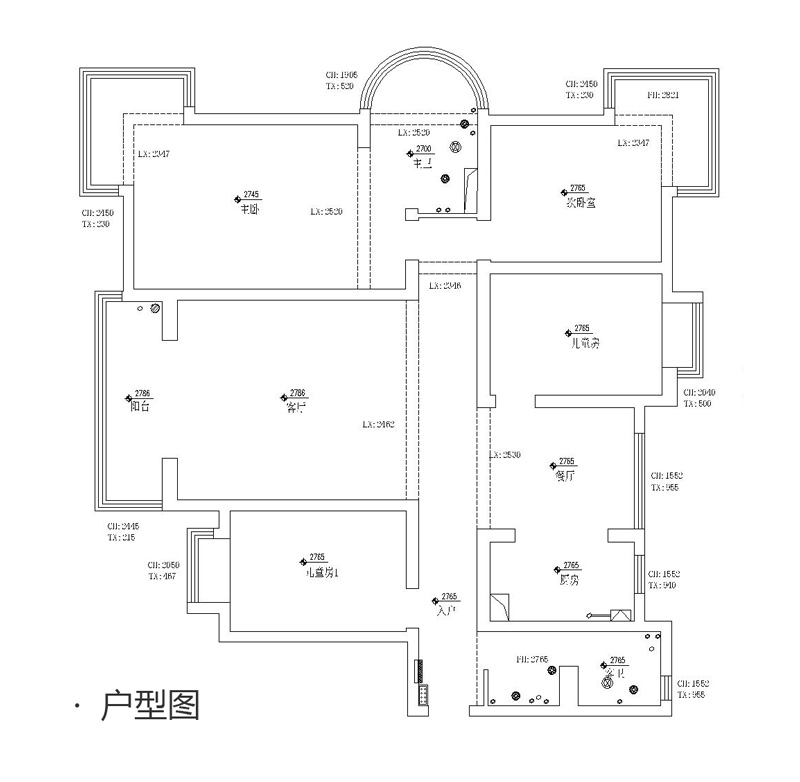 卓达星辰花园/180平/现代