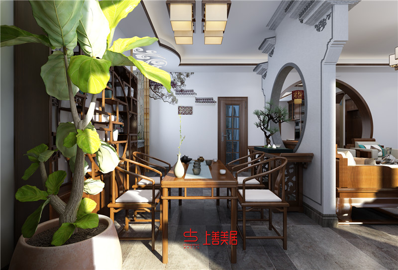 卓达玫瑰园400㎡中式