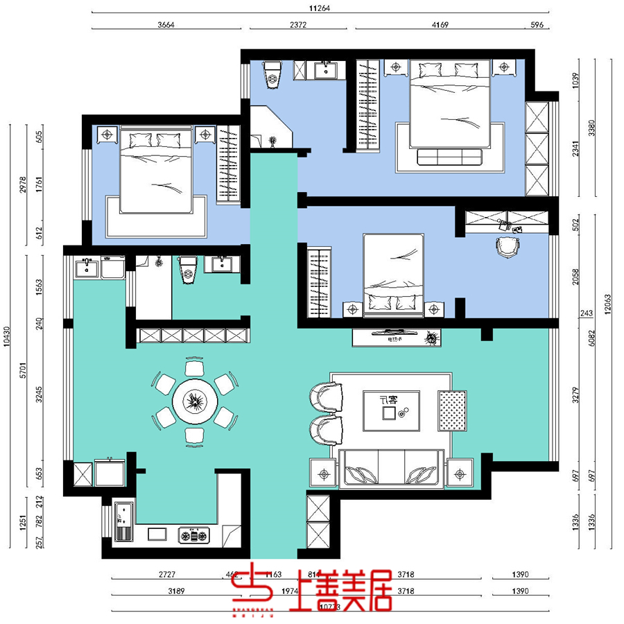 4.动静分区图