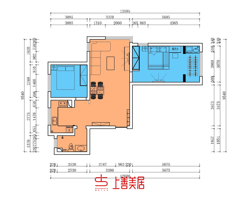 想象国际/92㎡/北欧