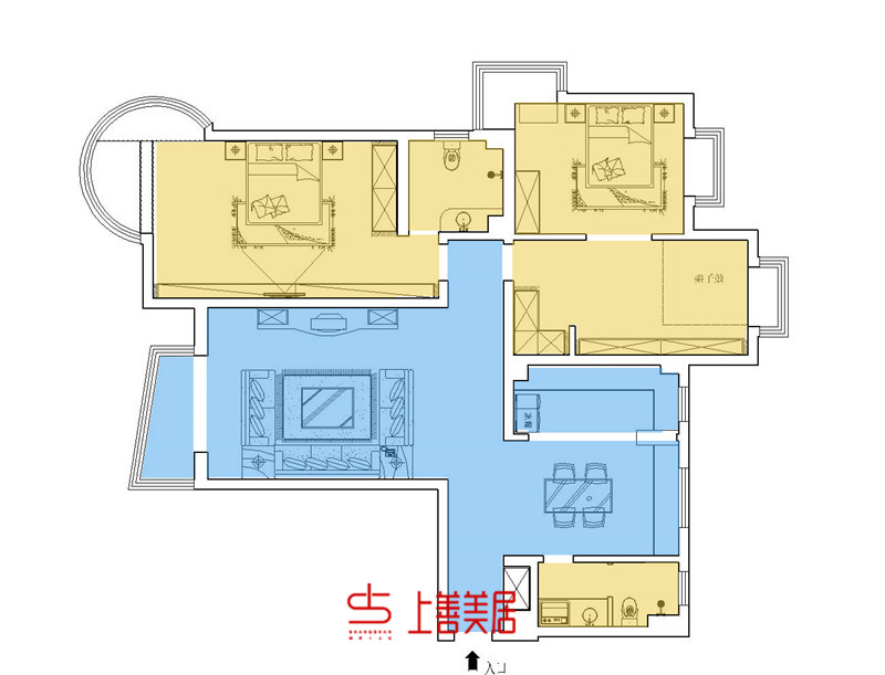 冀兴尊园/150㎡/后现代