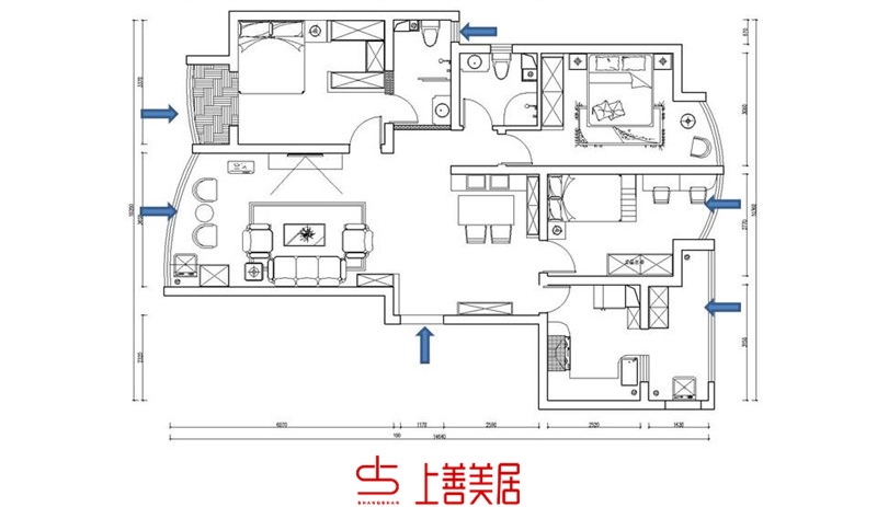 星河御城/130㎡/简美