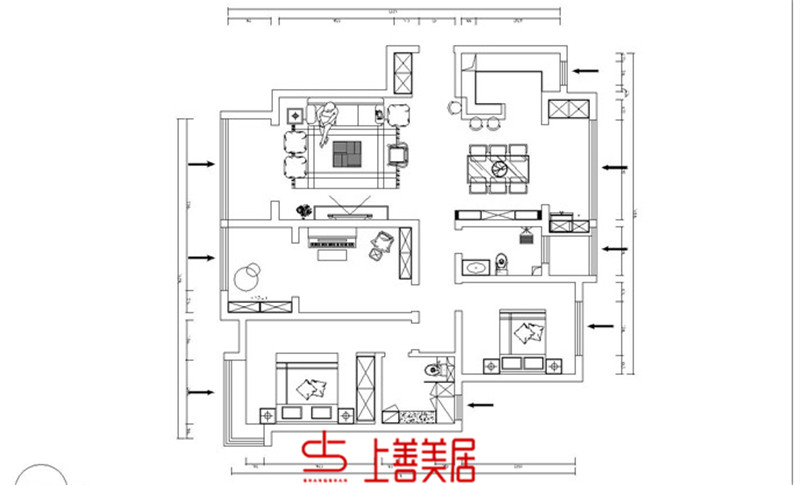 盛邦花园/139㎡/现代