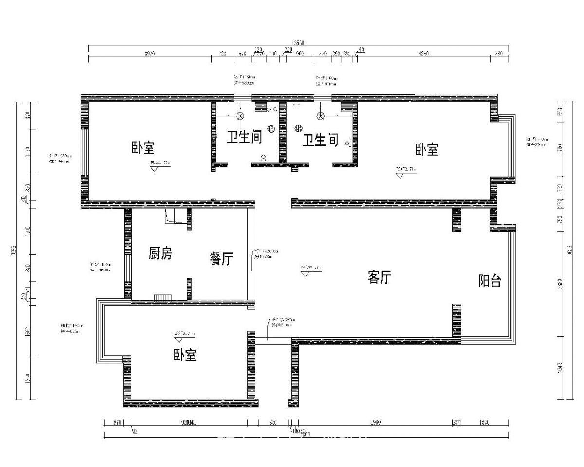 幸福城124平中式风格