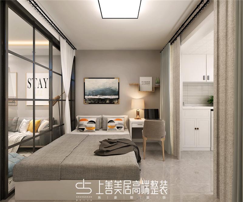 东南智汇城 95平现代装修效果图