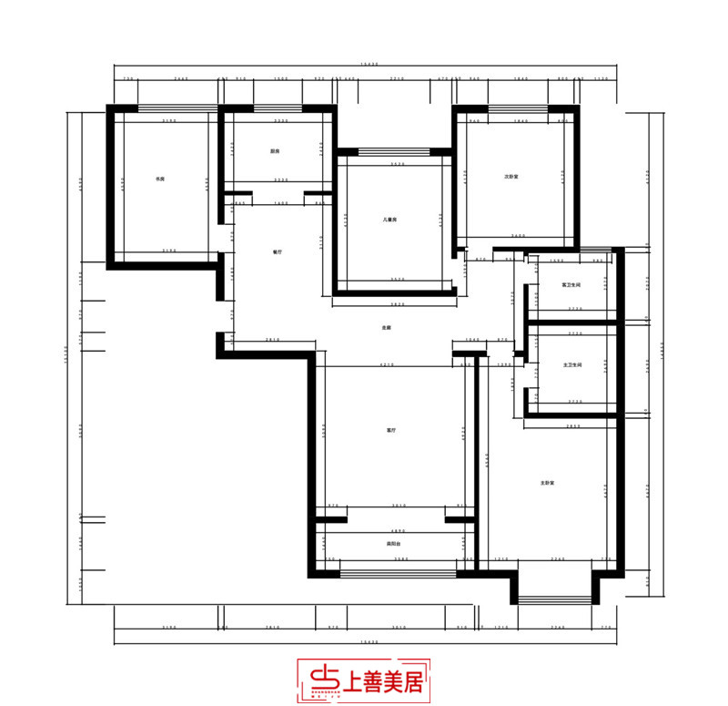 瀚唐/125㎡/北欧风