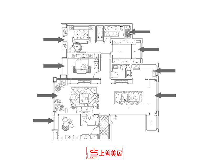 自建别墅/280㎡/轻奢