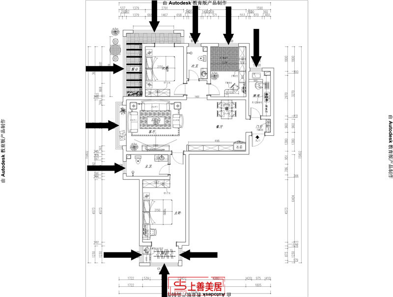 古运码头/130㎡/美式古典