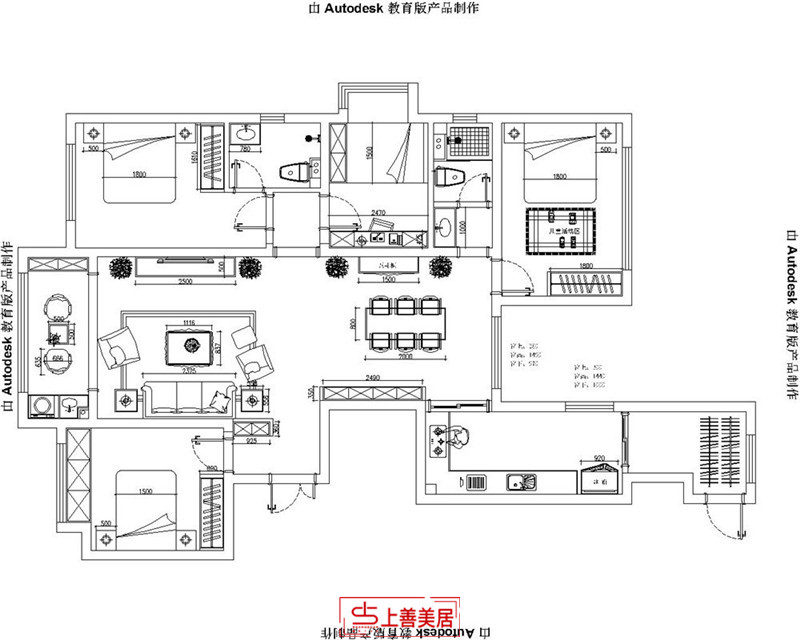 奥北公元/170㎡/欧式