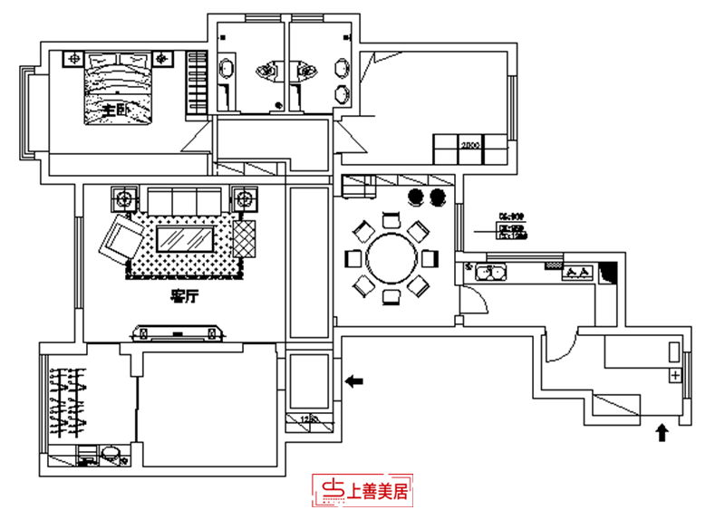 御城华府/170㎡/新中式