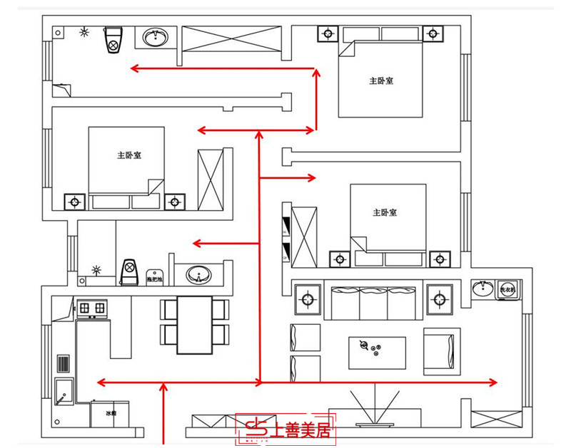 维多利亚/135㎡/简中