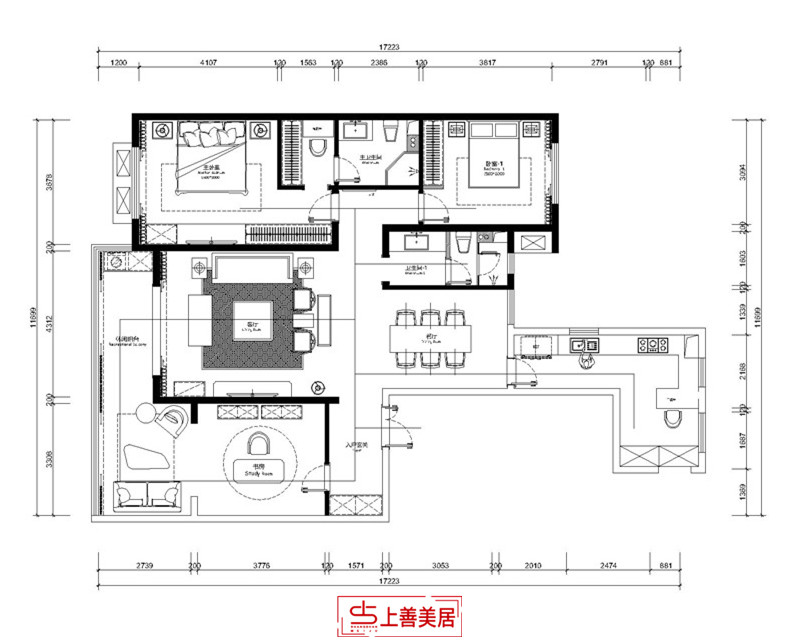 维多利亚三期/166㎡/美式轻奢