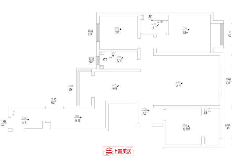 奥体中心/新中式/135平