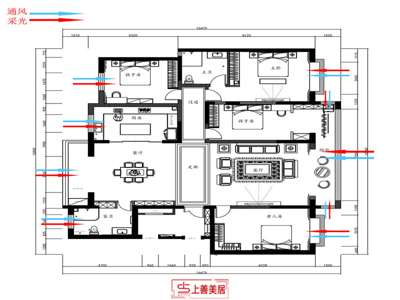 上东壹号/243㎡/简美