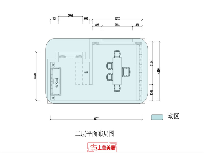 保利拉菲顶跃/210㎡/中式