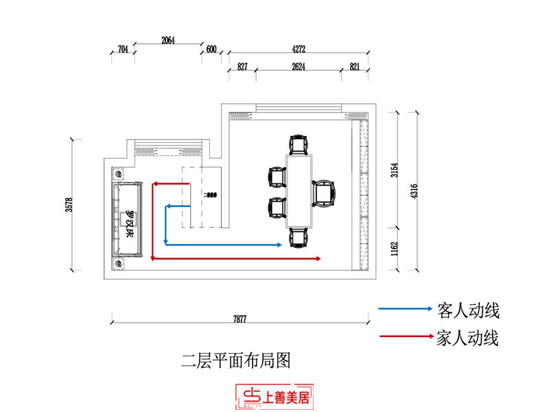 保利拉菲顶跃/210㎡/中式