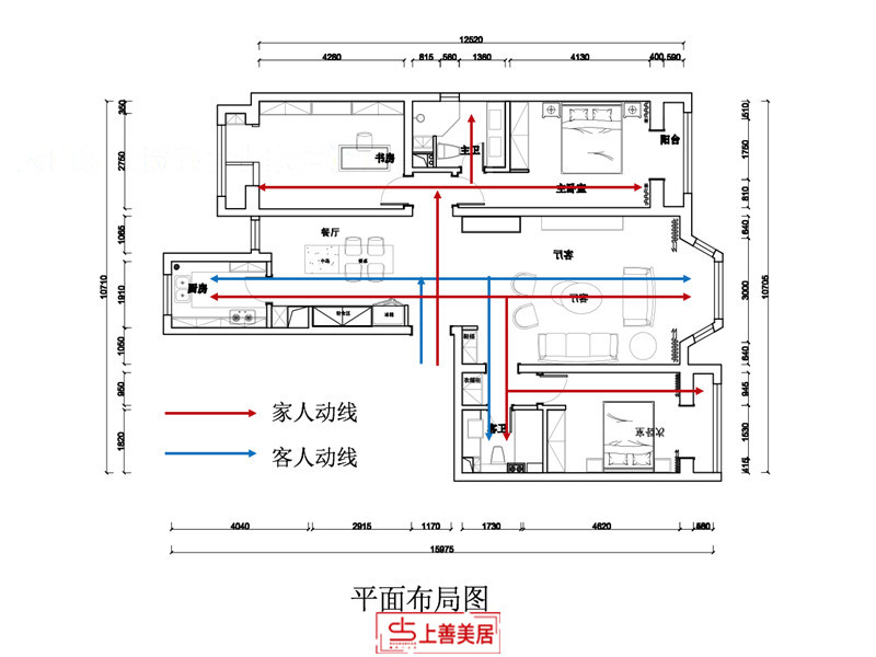 碧景园/179㎡/美式轻奢