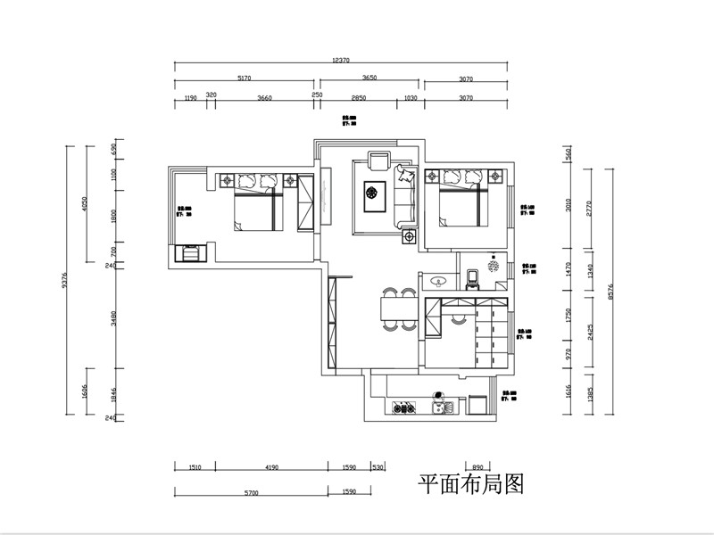 荣盛城/114㎡/简美