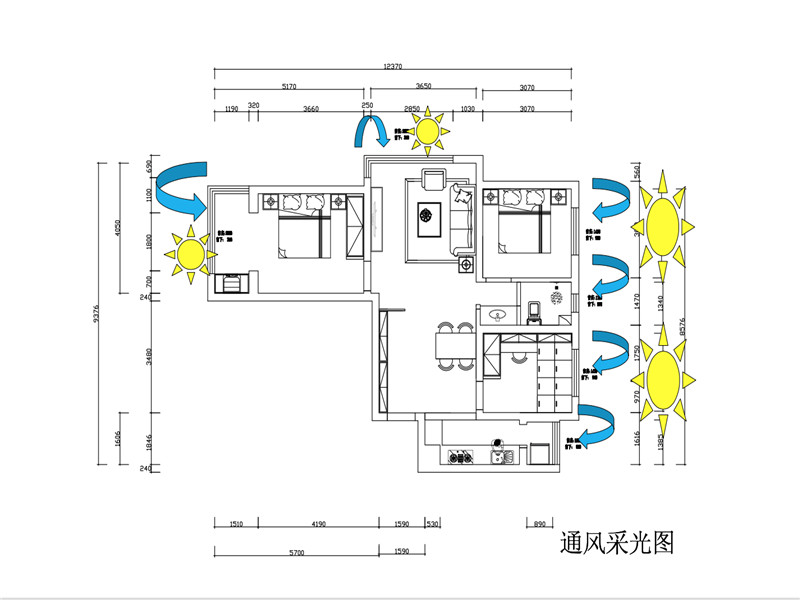 荣盛城/114㎡/简美